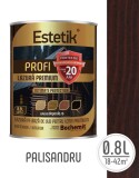 Lazura lemn Estetik Profi 0.8l palisandru &ndash; protectie avansata UV