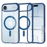 Husa iPhone 17 Air Asteroid GSM MagSafe Pro, albastru