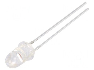 LED 5mm Galben 15&amp;deg; Convex, Temperatura de Funcționare: -30&amp;deg; la 85&amp;deg;C, Nr. Term: 2 foto