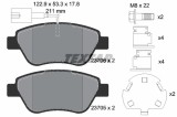 TEXTAR 2370601 Q+ set placute frana,frana disc