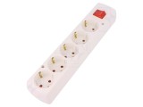 Conector de Alimentare AC Mamă Splitter 2P 250V Alb