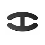 Clips bretele sutien tip H, negru, efect push up, fixare anti-alunecare, discret si reutilizabil