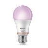 Bec inteligent LED Philips A60, Wi-Fi, E27, RGB, dimabil