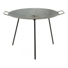 Disc pentru gratar, metalic, cu picioare si agatator,&nbsp;60x32 cm,&nbsp;Perfect Home&nbsp;