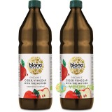 Pachet Otet din Cidru Ecologic/Bio 500ml+500ml