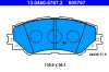 ATE 13.0460-5767.2 set placute frana,frana disc