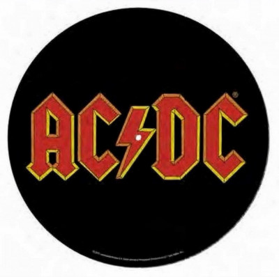 ACDC AcDc Logo Slipmat (accesoriu vinyl) foto