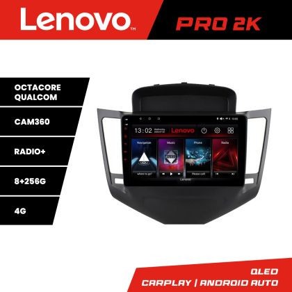 Navigatie Chevrolet Cruze Lenovo Kit-045 8 core QLED 2K 8+256 360 Android Waze USB Navigatie Internet Youtube Radio CarStore Technology