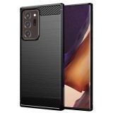 Techsuit - Carbon Silicone - Samsung Galaxy Note 20 Ultra / Note 20 Ultra 5G - Black