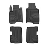 Covorase Auto Tip Tavita Frogum Fiat Panda 2012-Prezent, Cauciuc TPE, Protectie Impermeabila, Antiderapante, Set 4 Bucati