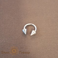 Piercing Potcoava Titan cu Sageti Mari