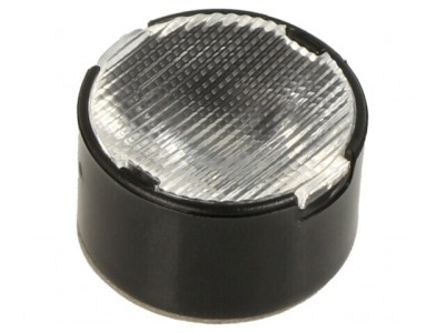 Lentilă LED Rotundă Plexiglass Transparentă 14-41&amp;deg; foto