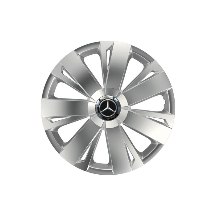 Set 4 capace roti Cu Inel Cromat Energy R15 pentru gama auto Mercedes
