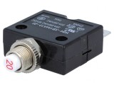 &Icirc;ntrerupător de supracurent 250VAC 50VDC 20A