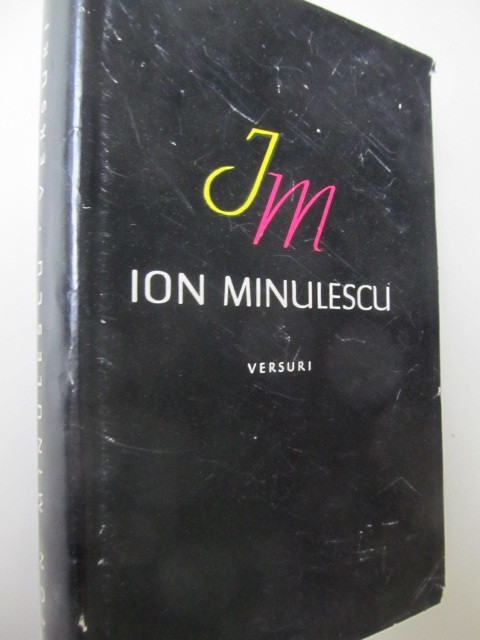 Versuri (cartonata) - Ion Minulescu