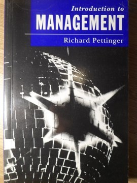 INTRODUCTION TO MANAGEMENT-RICHARD PETTINGER-235223 foto