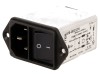 Conector AC soclu tată 10A 250V