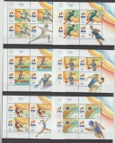 ROMANIA 2024 PARIS 2024 minicoli cu 5 timbre + 1 vinieta LP.2477mc MNH