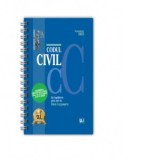 Codul civil. Editie spiralata, tiparita pe hartie alba (septembrie 2025) - Dan Lupascu