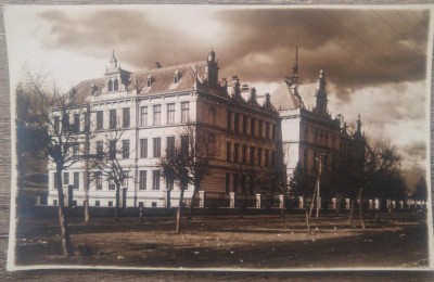 Liceul Evanghelic/ Colegiul National L. Rebreanu, Bistrita/ foto tip CP foto