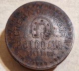 POTCOAVA cutie crema de ghete - Cooperativa chimica populara Bucuresti anul 1953