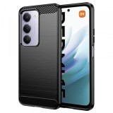 Husa pentru Xiaomi Redmi 15 5G / 15 4G, Techsuit, Carbon, Neagra