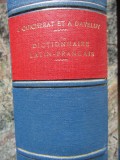 Dictionar Latin-Francez Quicherat-Daveluy, Hachette 1889, 1515 pagini, editie cartonata
