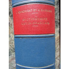DICTIONNAIRE LATIN-FRANCAIS-L. QUICHERAT, A. DAVELUY