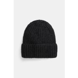 Answear Lab caciula culoarea negru, din tricot gros