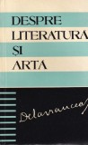 Barbu Stefanescu Delavrancea - Despre literatura si arta