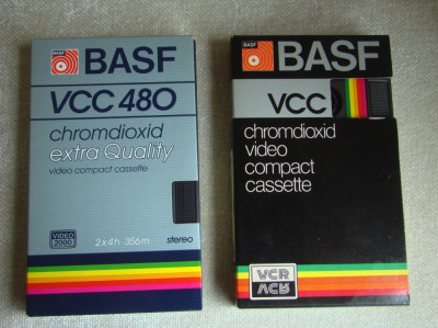Lot 2 Casete Video BASF - VCC Video 2000 foto