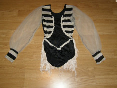 costum carnaval serbare body dans balet gimnastica pentru copii de 10-11-12 ani foto