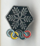 Insigna Olimpica Olimpiada - SARAJEVO - OLIMPIADA DE IARNA 1984
