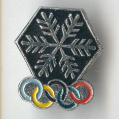 Insigna Olimpica Olimpiada - SARAJEVO - OLIMPIADA DE IARNA 1984