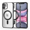 Husa iPhone 11 MagSafe Magshine negru, Roz, Tech-Protect