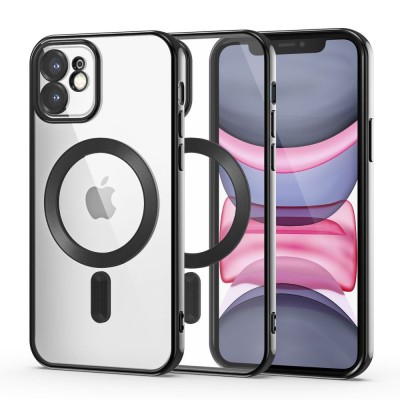 Husa iPhone 11 MagSafe Magshine negru foto