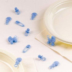 Decoratiuni botez bleu Sprinkles Baby Boy set 25 buc foto