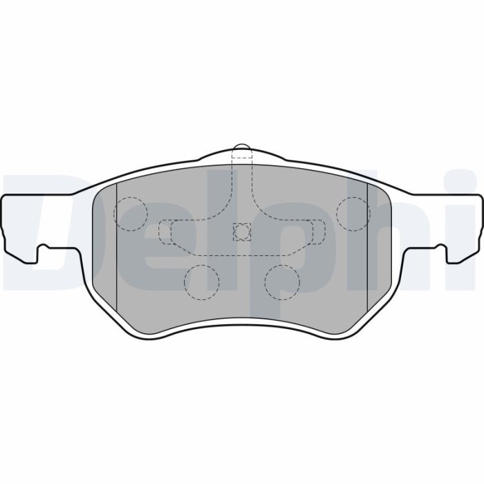 DELPHI LP1818 set placute frana,frana disc