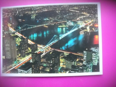 HOPCT 8086 MANHATTAN SI PODUL BROOCKLYN - NEW YORK CITY -SUA-AMERICA DE NORD -NECIRCULAT-PATRIOT A foto