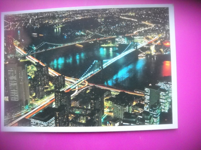 HOPCT 8086 MANHATTAN SI PODUL BROOCKLYN - NEW YORK CITY -SUA-AMERICA DE NORD -NECIRCULAT-PATRIOT A