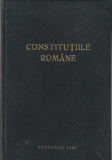 ION MURARU - CONSTITUTIILE ROMANIEI ( TEXTE, NOTE, PREZENTARE COMPARATIVA )