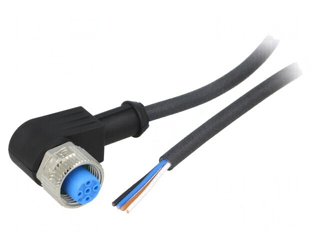 Cablu de Conectare M12 5m 4 PIN &icirc;n Unghi IP67