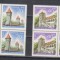 A11 TX2 11 - 1967 - Monumente istorice - perechi de cate patru timbre