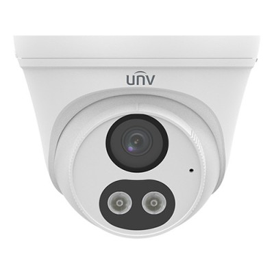Camera AnalogHD ColorHunter, 5MP, lentila 2.8mm, Smart Dual-Light IR/ WL 40m, Microfon - UNV UAC-T145-AF28LM-DL SafetyGuard Surveillance foto