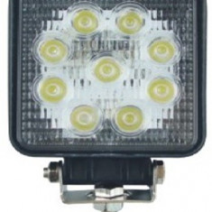 Proiector LED 27W 12/24V CH006-27W Flood Beam 60° SLIM ManiaCars