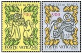Vatican 1982 - 500th Saintress Agnes of Praha, serie neuzata