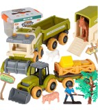 Set Ferma pentru Copii Tractor Combina Animale si Accesorii