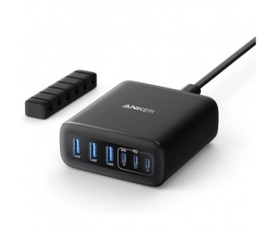 Alimentator retea Anker, max. 30W/port, 3 x USB-C, 3 x USB-A, negru, &amp;quot;A2154G11&amp;quot; (timbru verde 0.18 lei) - 0194644173500 foto