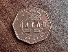 M3 C50 - Moneda foarte veche - Macau - China - 2 pataca - 1998