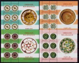 ✅RO 2007 ,LP 1765 a , &quot;Ceramica - farfurii (II)) &quot; ,in bloc de 6 cu manseta,MNH